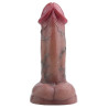 RealCockz Gode Vibrant Skinnier Ugo 12.5 x 4.5 cm Marron